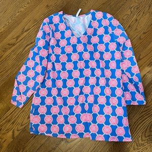 Lulu B bathing suit cover up top